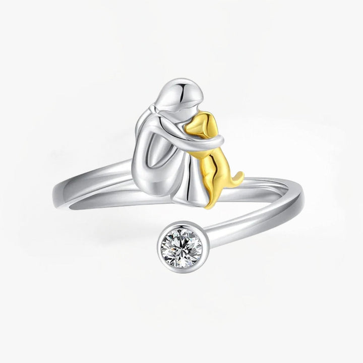 Hayden™ – Dog Icon Ring for Timeless Connection