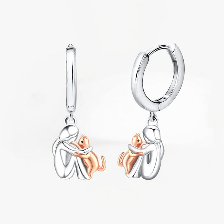 Alison™ – Cat Icon Earrings for Heartfelt Connection